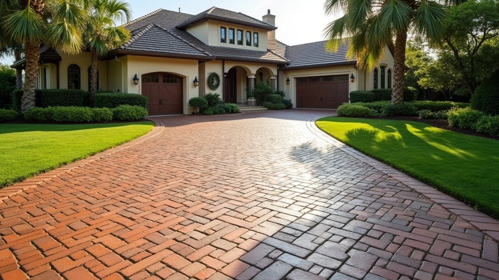 affordable curb appeal concrete driveways