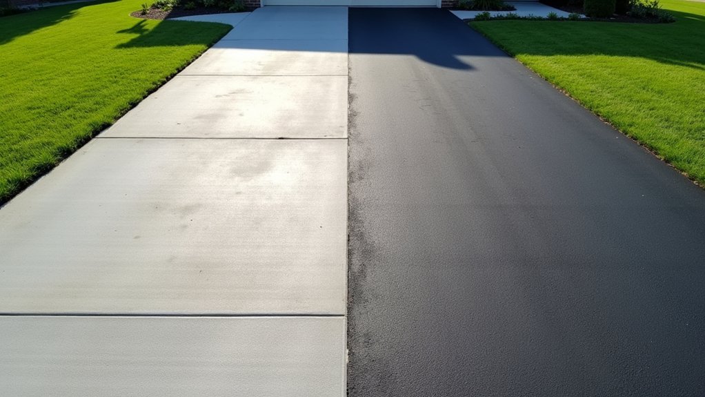 concrete or asphalt driveway dilemma