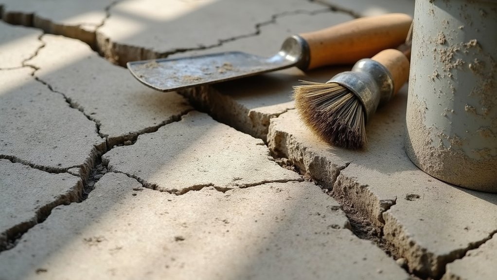 diy concrete repairs considerations needed