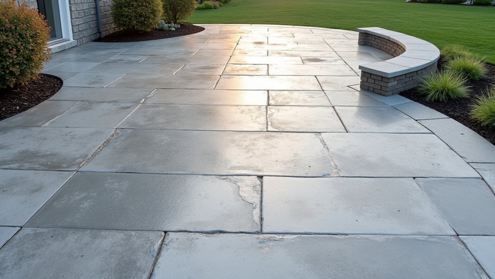 seasonal maintenance for concrete patios